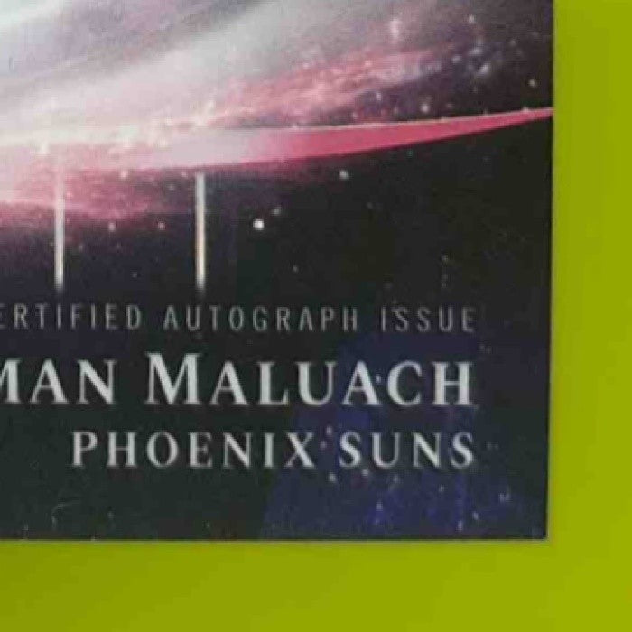 2025-26 Topps Midnight Khaman Maluach Stroke of Auto Twilight /199 Phoenix Suns