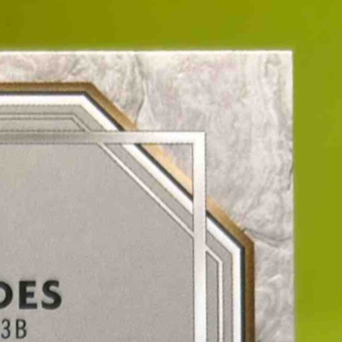 2021 Topps Museum Collection Isaac Paredes Meaningful Materials Relics /35 RC