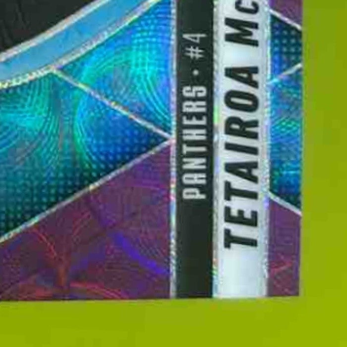 2025 Panini Mosaic Tetairoa McMillan Rookies Purple Scope Prizm #309 RC Panthers