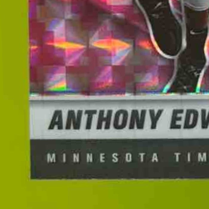 2020-21 Panini Mosaic Anthony Edwards Camo Pink #201 RC Minnesota Timberwolves