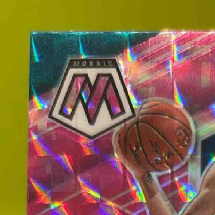 2020-21 Panini Mosaic LaMelo Ball Camo Pink #262 NBA Debut RC Charlotte Hornets