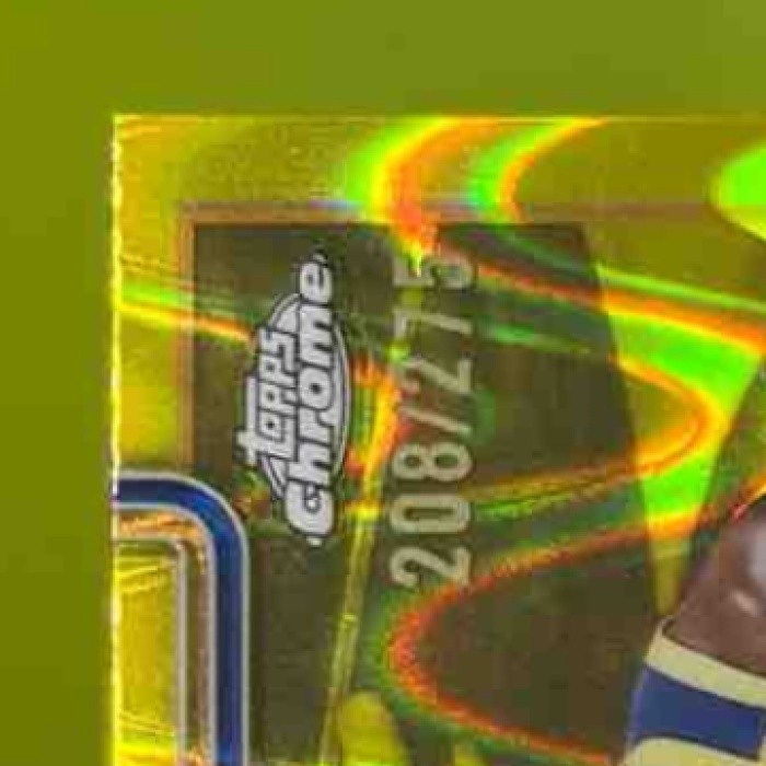 2025-26 Topps Chrome Jimmy Butler III RayWave Yellow /275 #209 Warriors