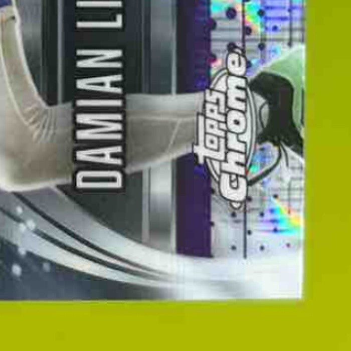 2025-26 Topps Chrome Damian Lillard Sleek Finishers Geometric Purple /75 Bucks
