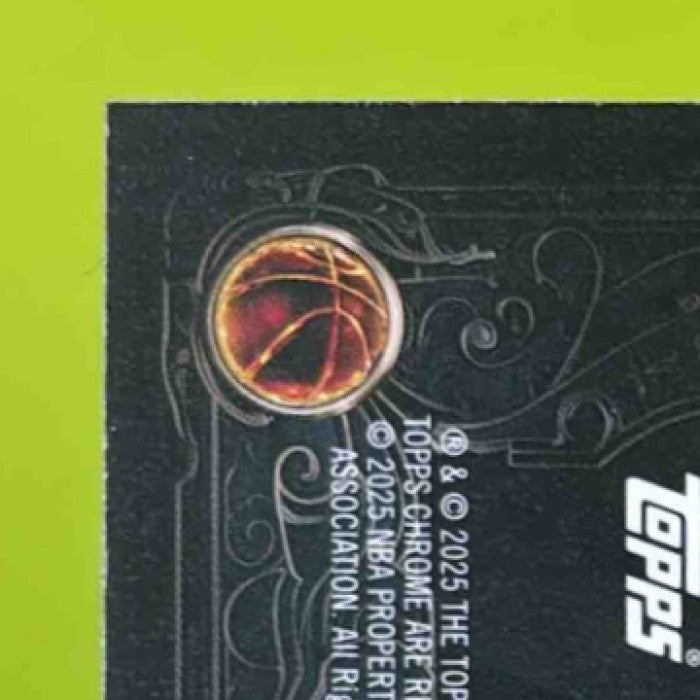 2025-26 Topps Chrome Asa Newell Destiny Refractor #D-19 RC Atlanta Hawks