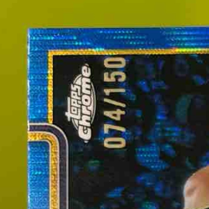 2025-26 Topps Chrome Rui Hachimura Blue Wave /150 #148 Los Angeles Lakers