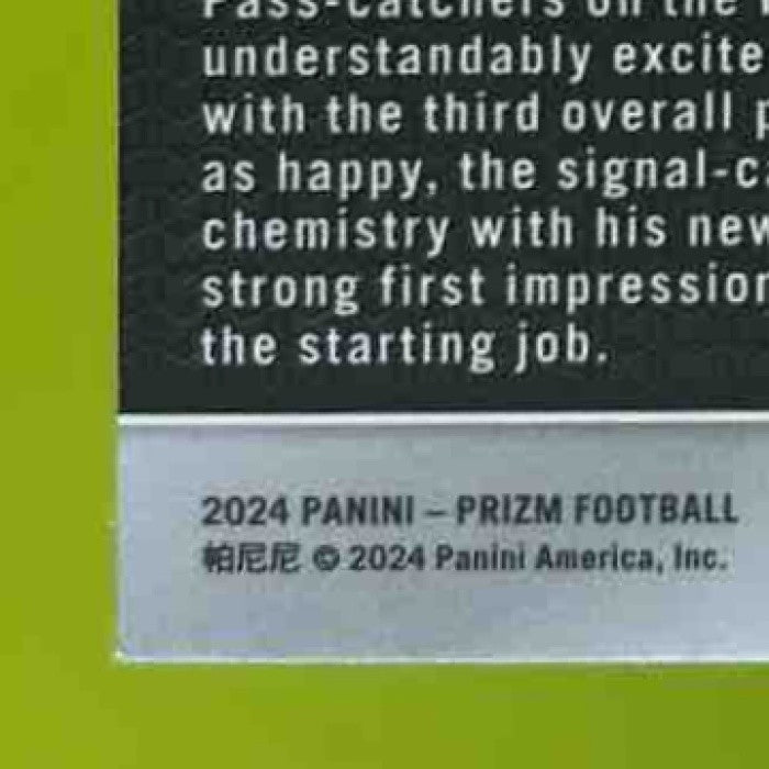 2024 Panini Prizm Drake Maye #329 RC Patriots