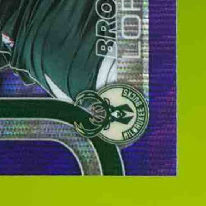 2025-26 Topps Chrome Brook Lopez Purple Wave Refractor /75 #159 Milwaukee Bucks