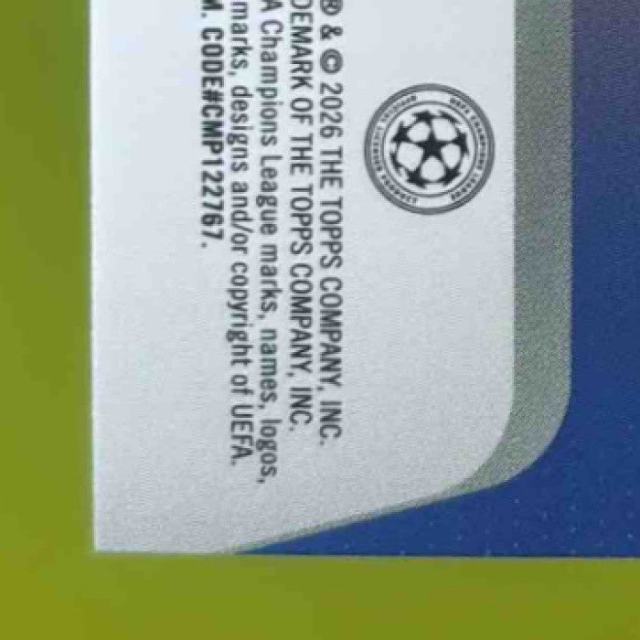 2025-26 Topps UEFA Club Competitions Rodrygo Black /10 #102 Real Madrid C.F.