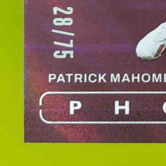 2024 Panini Photogenic Patrick Mahomes II Purple 28/75 #20 Kansas City Chiefs