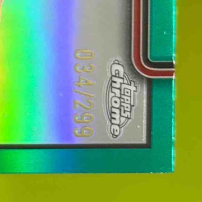 2025 Topps Chrome Formula 1 Tuukka Taponen Teal Refractor 34/299 #62