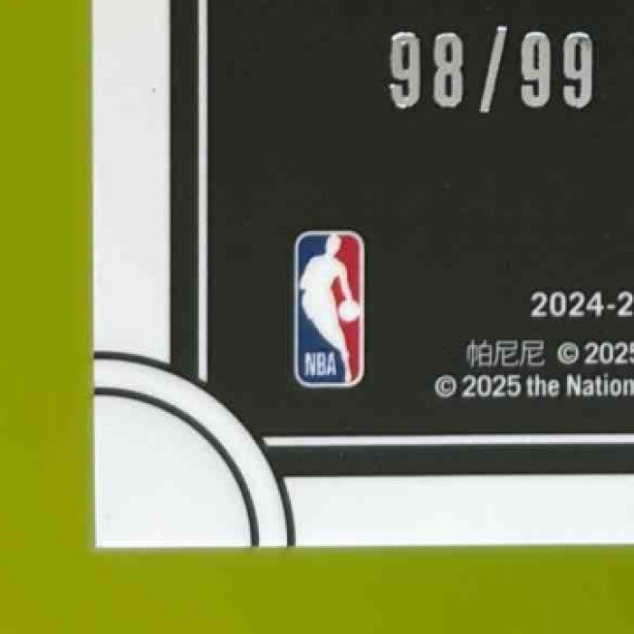 2024-25 Panini Obsidian Jaylen Wells Eclipse Materials Orange /99 MEM Grizzlies