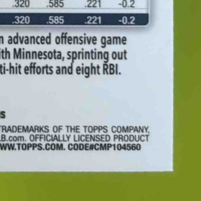 2025 Topps Chrome LogoFractor Brooks Lee Image Variation #234 RC Minnesota Twins
