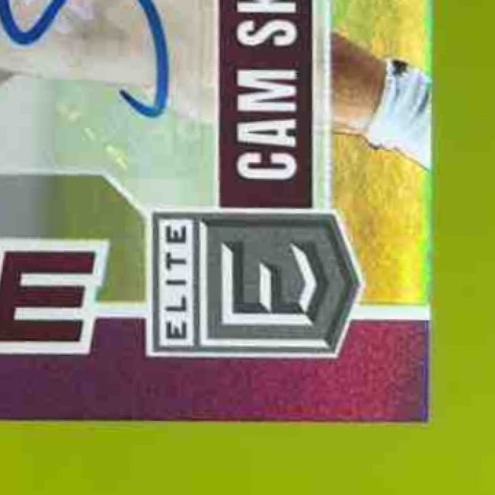 2025 Panini Donruss Elite Cam Skattebo Future NIL Auto Purple 11/99 #FE-CSO