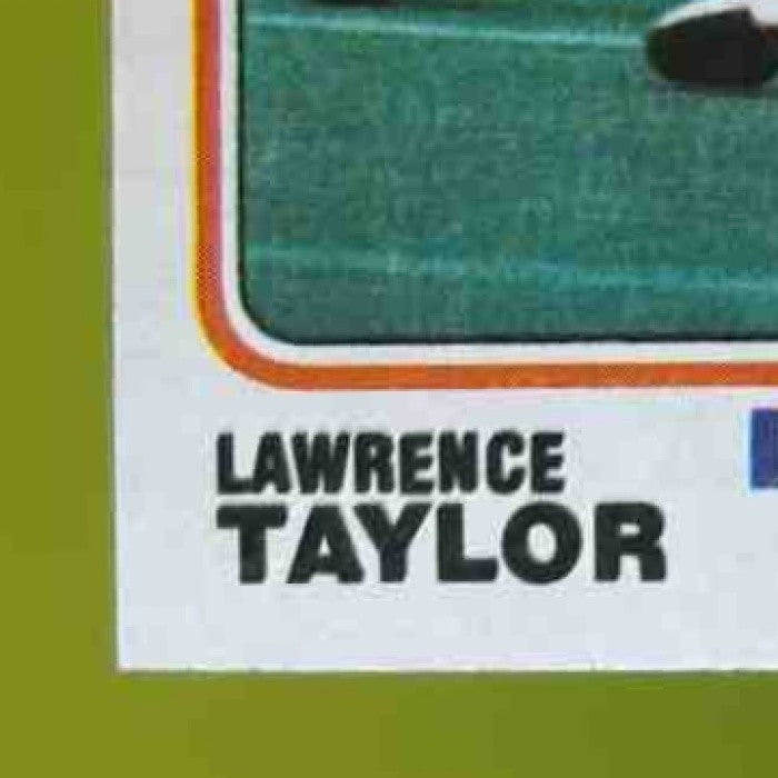 1982 Topps Lawrence Taylor #435 RC New York Giants
