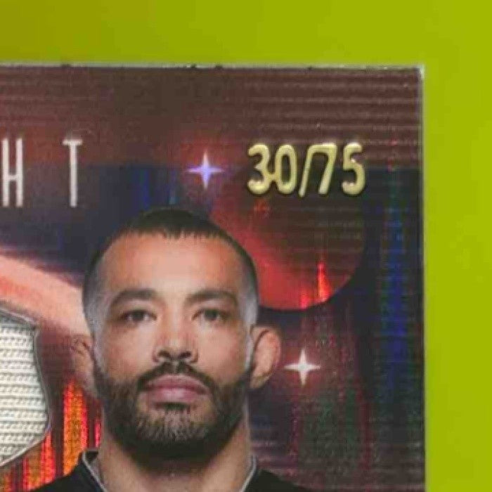 2025 Topps UFC Midnight Dan Ige Relic Auto Dusk /75