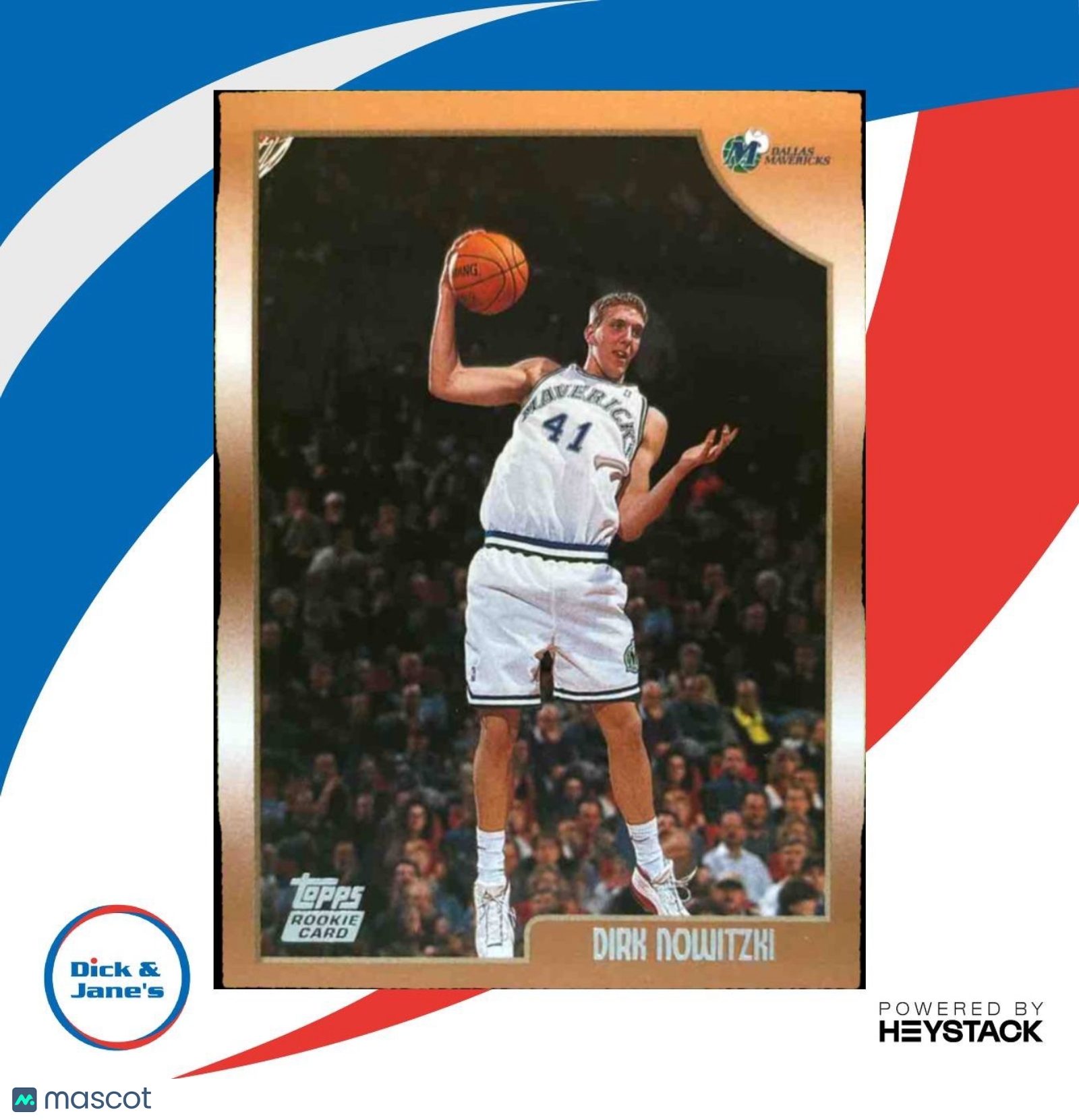 1998-99 Topps Dirk Nowitzki #154 RC Dallas Mavericks