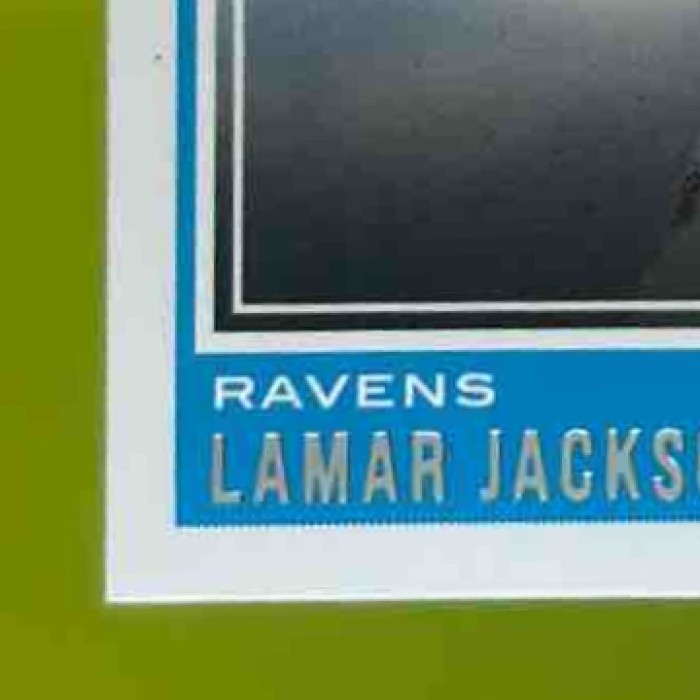 2018 Panini Donruss Lamar Jackson #317 RC Baltimore Ravens