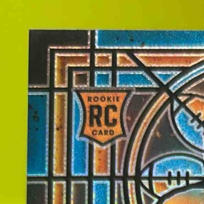 2025 Panini Mosaic RJ Harvey Stained Glass #8 RC Denver Broncos
