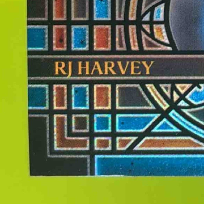 2025 Panini Mosaic RJ Harvey Stained Glass #8 RC Denver Broncos