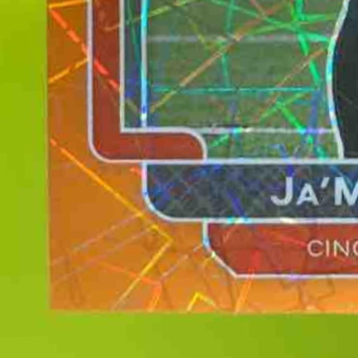 2021 Panini Prizm Ja'Marr Chase Lazer #337 RC Cincinnati Bengals