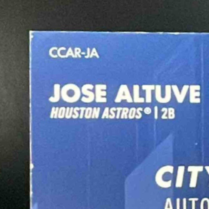 2026 Topps Jose Altuve City Connect Swatch Auto Relic 75/99 MEM Houston Astros