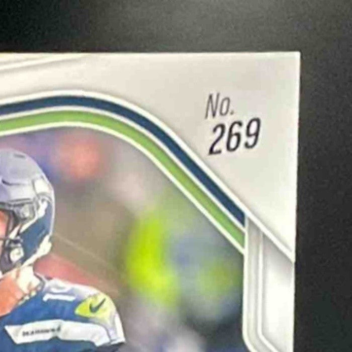 2025 Panini Prizm Sam Darnold Auto Silver #269 Seattle Seahawks Super Bowl Champ