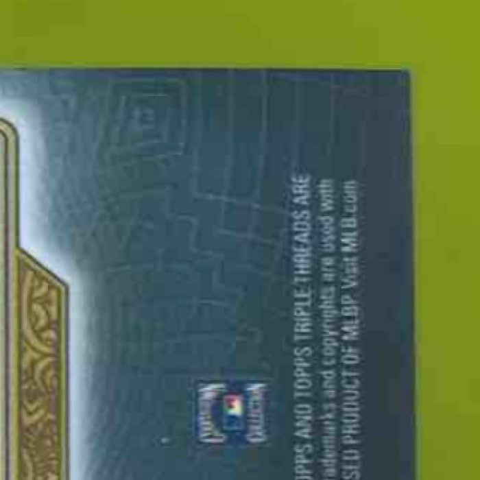2018 Topps Triple Threads Mark McGwire Emerald 146/259 #71 Oakland Athletics