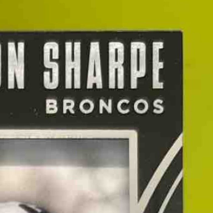 2015 Panini Black Gold Shannon Sharpe White /99 #61 Denver Broncos