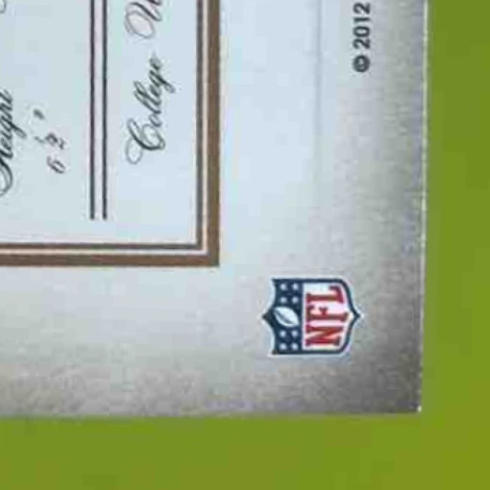 2011 Panini Prime Signatures Aaron Rodgers /499 #1 Green Bay Packers