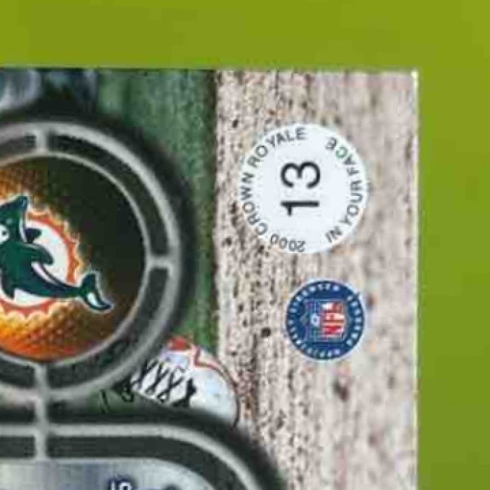 2000 Pacific Crown Royale Dan Marino In Your Face #13 Miami Dolphins