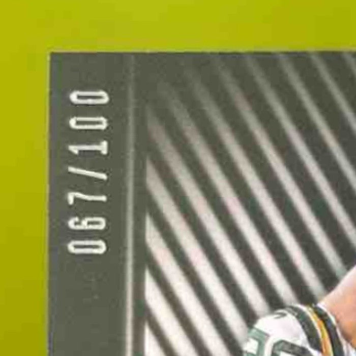 2016 Panini Prime Signatures Clay Matthews Showstoppers Cosmic /100 Packers