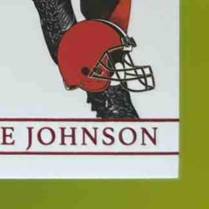 2016 Panini Prime Signatures Duke Johnson Proof Red /149 #103 Cleveland Browns