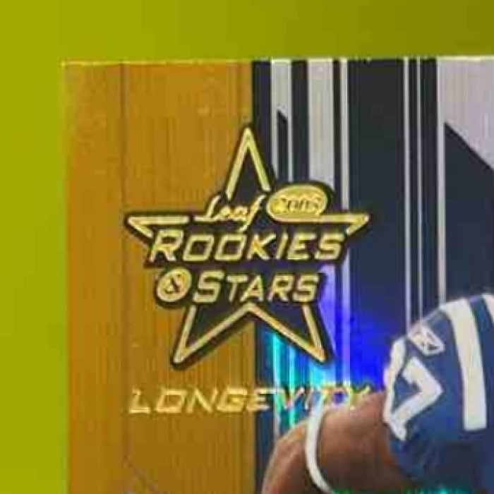 2005 Leaf Rookies & Stars Longevity Reggie Wayne Gold /199 #44 RC Colts