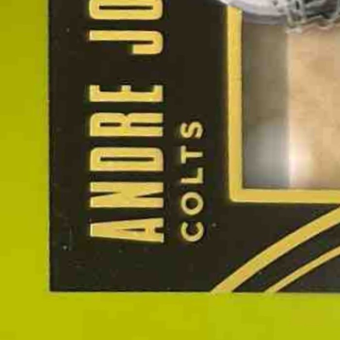 2015 Panini Black Gold Andre Johnson /199 #22 Indianapolis Colts
