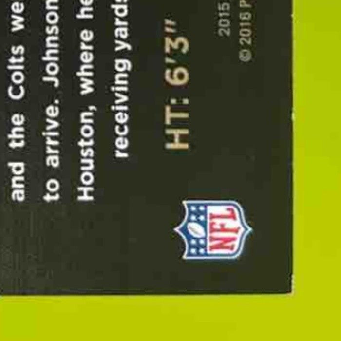 2015 Panini Black Gold Andre Johnson /199 #22 Indianapolis Colts