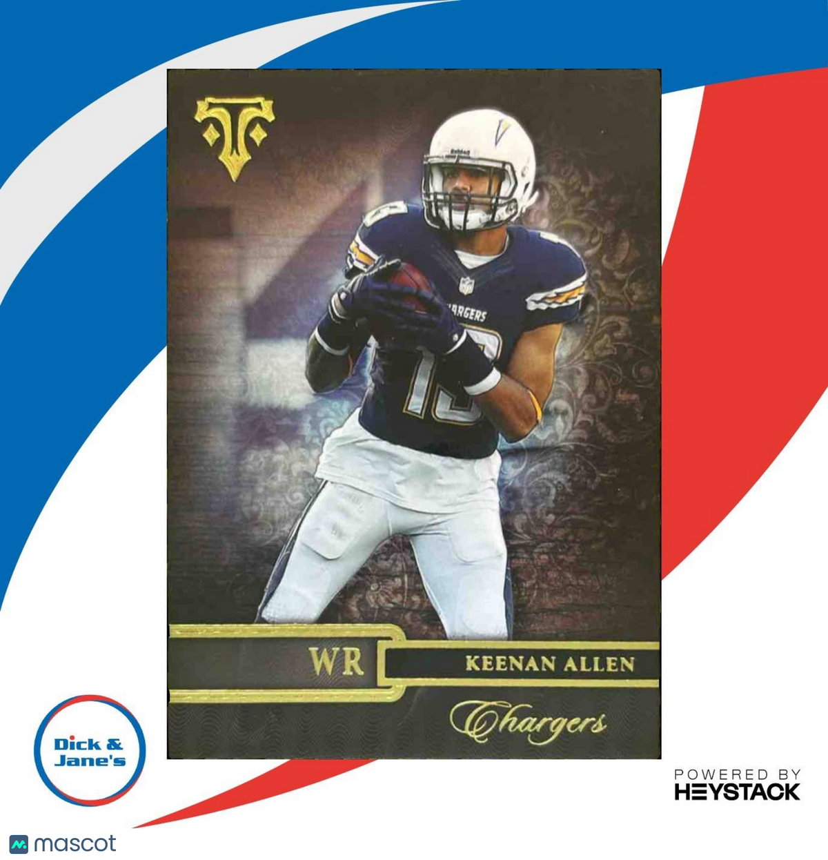 2014 Topps Triple Threads Keenan Allen #63 San Diego Chargers