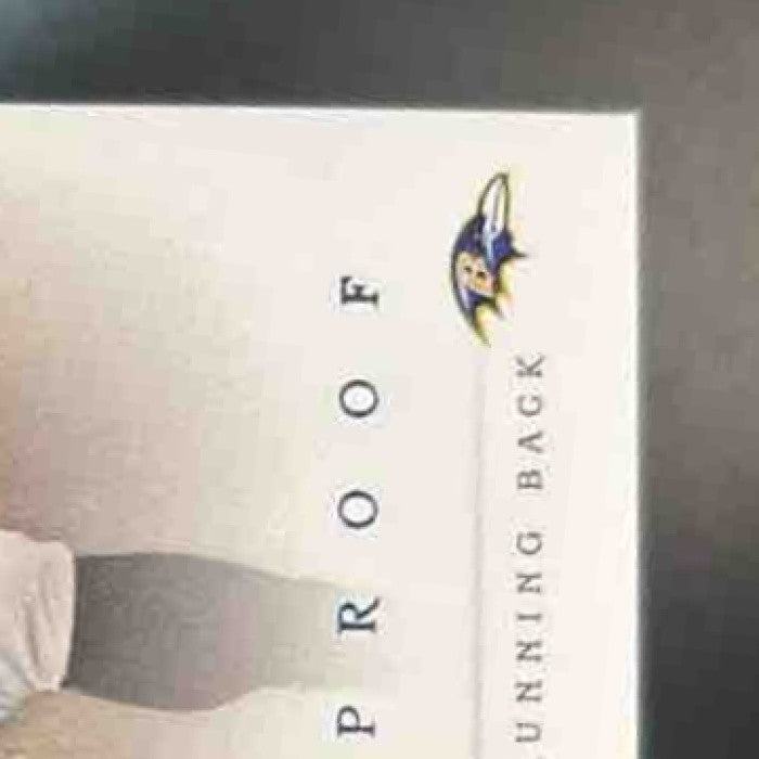2011 Panini Prime Signatures Ray Rice Proof Blue /49 #142 Baltimore Ravens