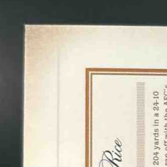 2011 Panini Prime Signatures Ray Rice Proof Blue /49 #142 Baltimore Ravens