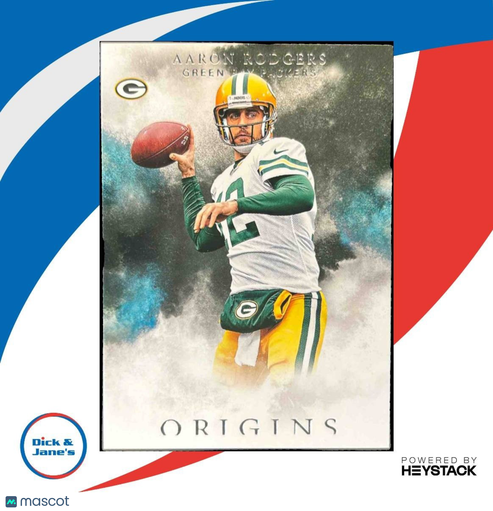 2016 Panini Origins Aaron Rodgers #92 Green Bay Packers