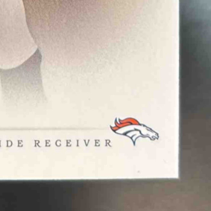 2011 Panini Prime Signatures Demaryius Thomas Proof Red /99 #50 Denver Broncos