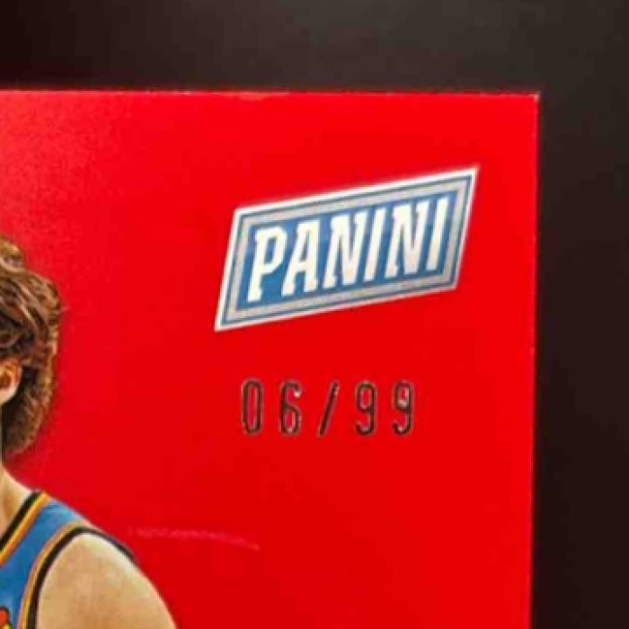 2022 Panini Father's Day Josh Giddey Rookies Red /99 #RC6 Oklahoma City Thunder