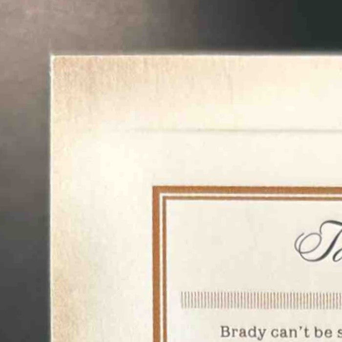 2011 Panini Prime Signatures #166 Tom Brady /499 New England Patriots