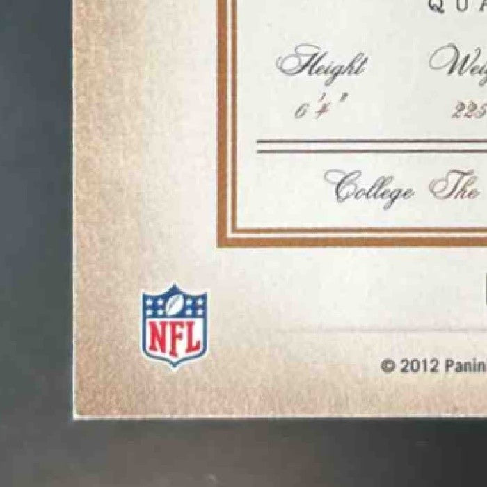 2011 Panini Prime Signatures #166 Tom Brady /499 New England Patriots