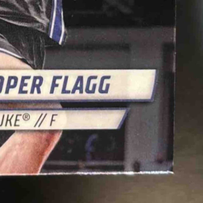 2024-25 Bowman University Chrome Cooper Flagg #16 Duke Blue Devils