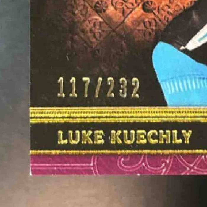 2015 Topps Triple Threads Luke Kuechly Purple 117/232 #26 Carolina Panthers