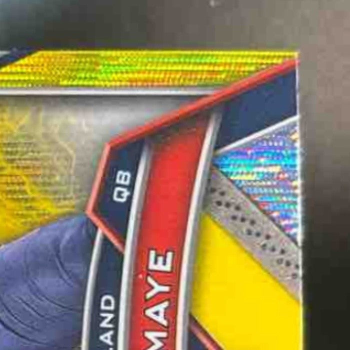 2024 Topps Resurgence Drake Maye Yellow Surge /225 #164 RC New England Patriots