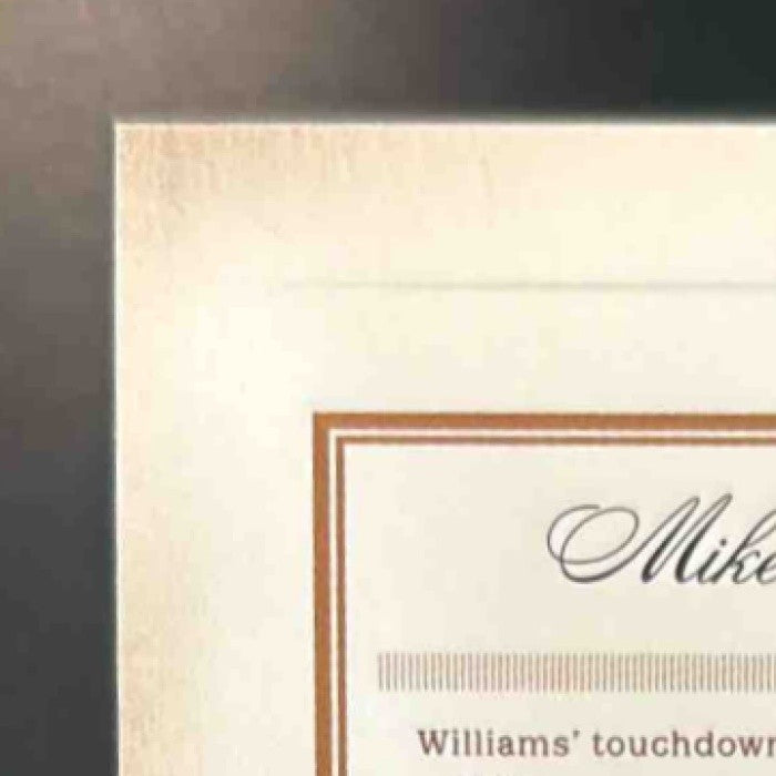 2011 Panini Prime Signatures Mike Williams Proof Red /99 #129 Buccaneers