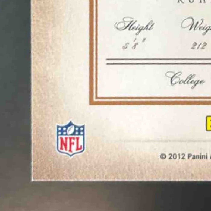 2011 Panini Prime Signatures Ray Rice /499 #142 Baltimore Ravens