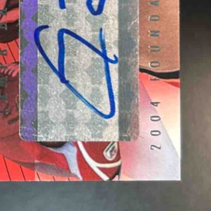 2004 Upper Deck Foundations Michael Clayton Signature RC Auto Buccaneers