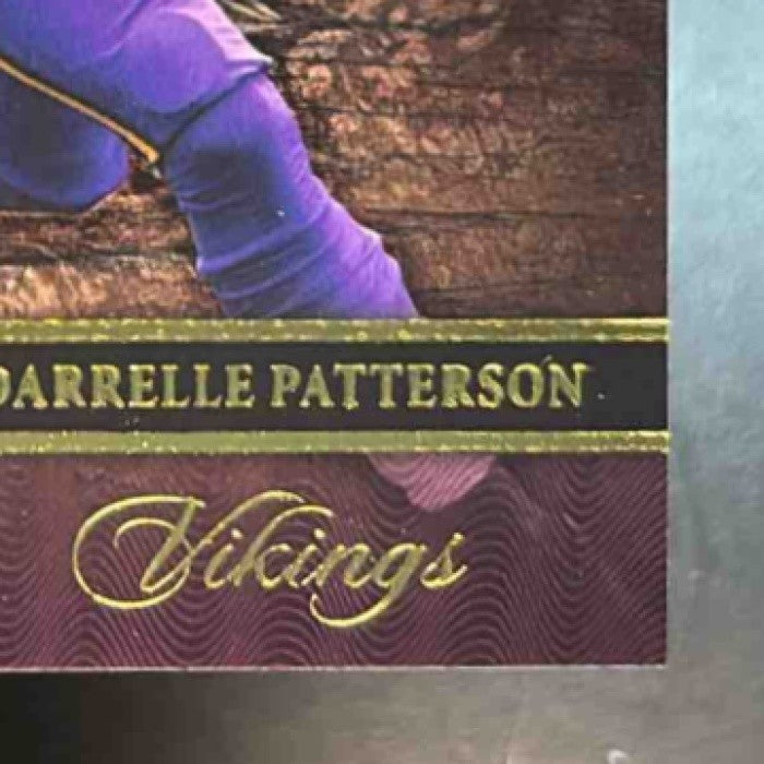 2014 Topps Triple Threads Cordarrelle Patterson Purple /399 #3 Minnesota Vikings